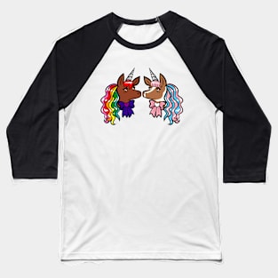 Unicorn Love Baseball T-Shirt